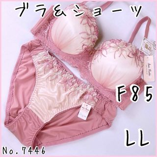 ブラジャーショーツセットF85    No.7446(ブラ&ショーツセット)