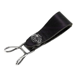 クロムハーツ(Chrome Hearts)のクロムハーツ CHROME HEARTS ■ 【 BELT LOOP 】クロス ボール ボタン レザー ベルトループ 33151(その他)