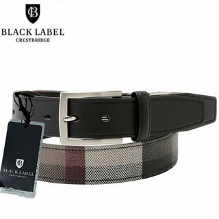 BLACK LABEL CRESTBRIDGE - ブラックレーベル クレストブリッジ CBチェック PVCベルト サイズ調整可