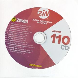 Zumba - ZUMBA CD  ZIN110   ズンバ   最新版