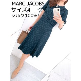 MARC JACOBS - 【美品✨】定価 70,000円❤️マークジェイコブス✨サイズ4✨シルクワンピース