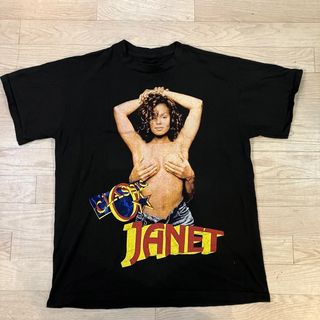 Janet Jackson Tシャツ/バンT/USED/古着/ジャネット(Tシャツ/カットソー(半袖/袖なし))