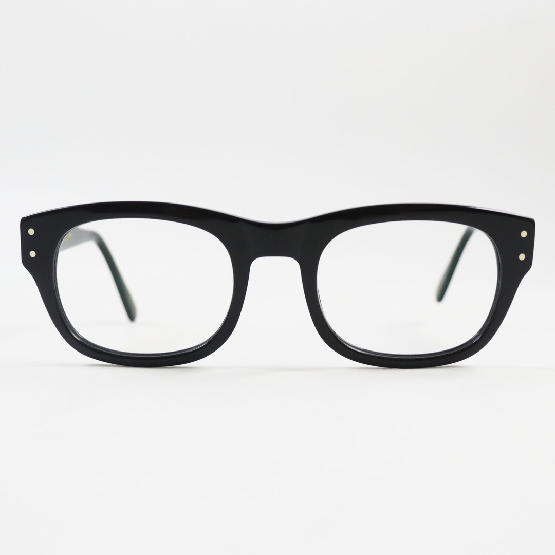 MOSCOT(モスコット)の美品●MOSCOT モスコット NEBB ネブ ウェリントン フルリム メガネ 眼鏡 アイウェア ブラック 51□21-145 メンズおすすめ◎ メンズのファッション小物(サングラス/メガネ)の商品写真
