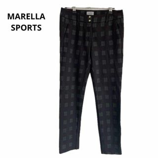 美品  MARELLA SPORTS マレーラ ストレッチ パンツ おしゃれ(カジュアルパンツ)