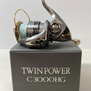 シマノ(SHIMANO)のΨΨSHIMANO シマノ スピニングリール　11ツインパワー C3000HG　 箱・カーディフハンドルノブ付き　 02697(リール)