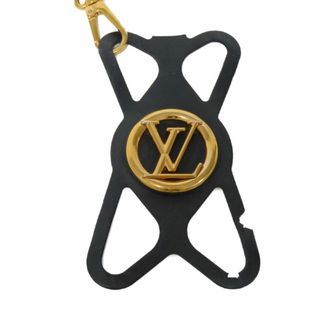 LOUIS VUITTON ルイ・ヴィトン フォンホルダー ルイーズ LVサークル iPhoneケース ネックストラップ マロン ノワール ブラウン ブラック 難あり モノグラム スマホケース M68382