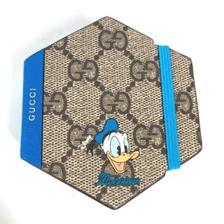 グッチ(Gucci)のグッチ GUCCI ドナルドダック メモ帳 ディズニー DISNEY コラボ ノートブック GGスプリームキャンバス ブルー 未使用(ノート/メモ帳/ふせん)