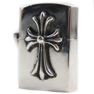 Chrome Hearts - 美品●CHROME HEARTS クロムハーツ V1スモール SV925 CHクロス ZIPPO ジッポライター オイルライター シルバー 総重量121.6g メンズ