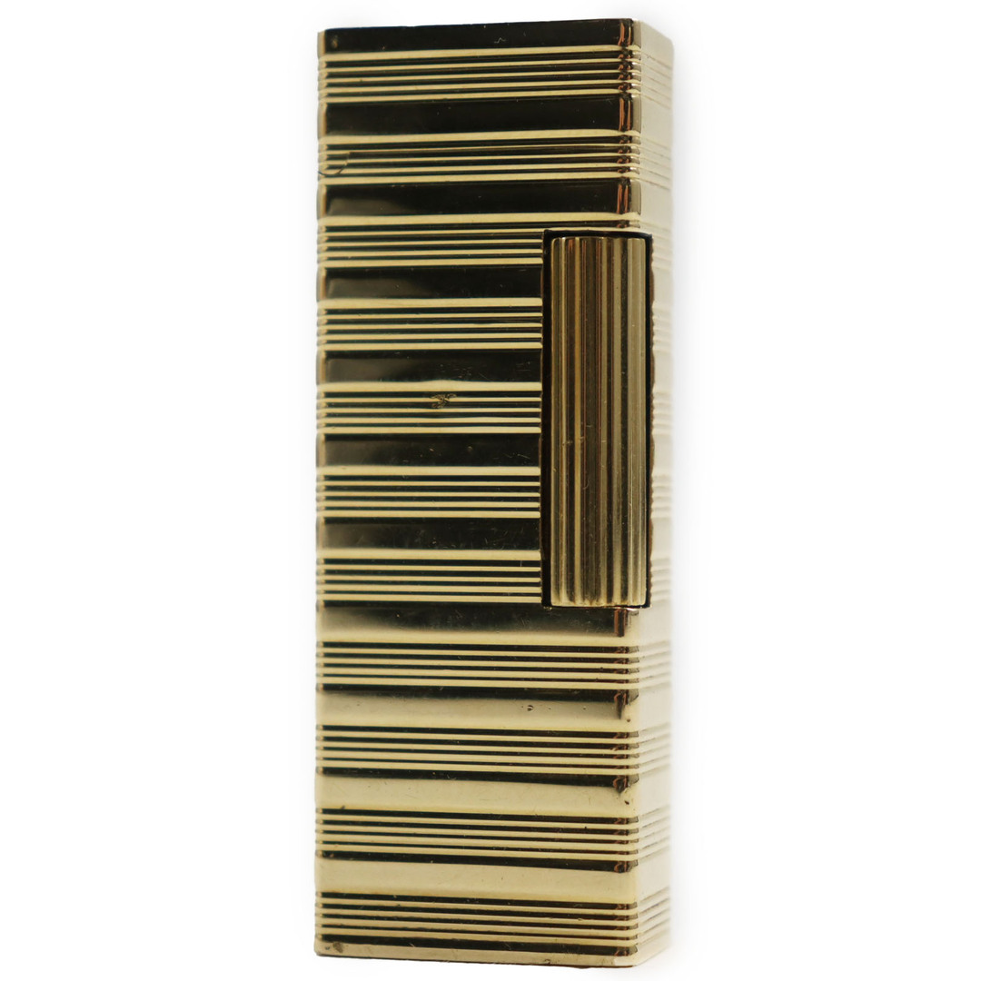 Dunhill - 外装美品●Dunhill ダンヒル アウタージャケット K18 ローラー式 ガスライター ゴールド スイス製 総重量97.7g メンズ 着火不可
