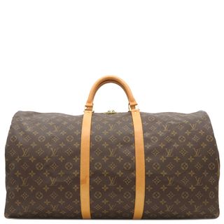 ルイヴィトン(LOUIS VUITTON)のルイヴィトン LOUIS VUITTON ボストンバッグ キーポル バンドリエール 55 モノグラムキャンバス モノグラム ゴールド金具 茶  M41414 FL1010【中古】(ボストンバッグ)