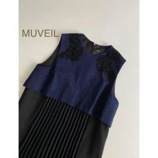 ミュベール(MUVEIL)のMUVEIL ミュベール　ワンピース(ひざ丈ワンピース)