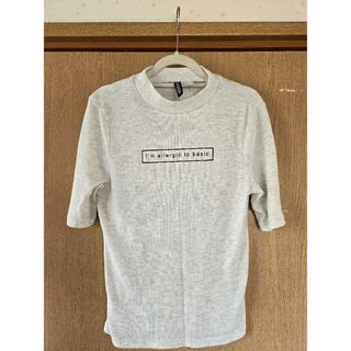 エイチアンドエム(H&M)の【H&M】半袖カットソー(Tシャツ(半袖/袖なし))