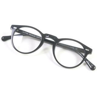 オリバーピープルズ(Oliver Peoples)の未使用品□OLIVER PEOPLES オリバーピープルズ OV5186 Gregory Peck ボストンフレーム メガネ 眼鏡 アイウェア ブラック 47□23-150 デモレンズ 箱・ケース付き イタリア製 メンズ(サングラス/メガネ)