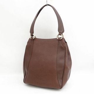 ABAHOUSE - BVLGARI / ブルガリ ◆ロゴ MAEBEA トートバッグ レザー ブラウン 【バッグ/バック/BAG/鞄/カバン】 ブランド【中古】 [0220488953]