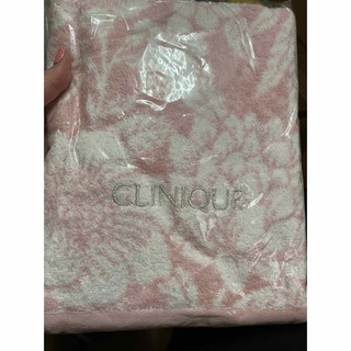 CLINIQUE - クリニーク　バスタオル　ピンク