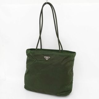 プラダ(PRADA)のPRADA / プラダ ■トートバッグ テスート セミショルダー グリーン 【バッグ/バック/BAG/鞄/カバン】 ブランド【中古】 [0990013222](ショルダーバッグ)