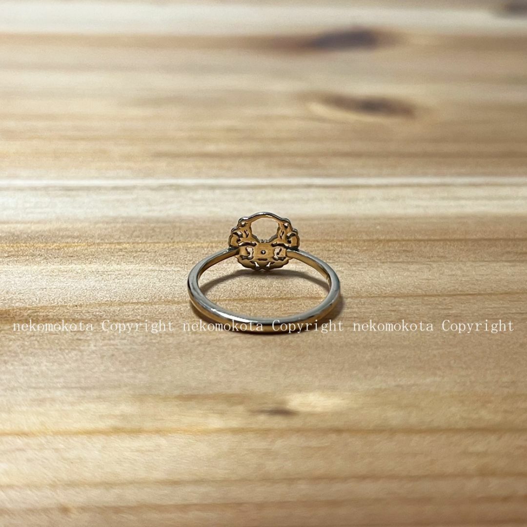 専用☆アガット K10 0.01ct ダイヤモンド 透かし リング agete 専用☆アガット K10 0.01ct ダイヤモンド 透かし リング agete