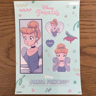 ディズニー(Disney)のディズニー　MANGA PRINCESS CAFE(キャラクターグッズ)