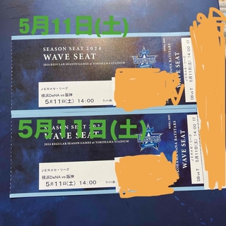 5月11日(土)横浜denaベイスターズチケット