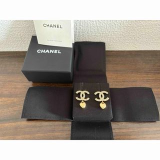 シャネル(CHANEL)のシャネル　ハートピアス(ピアス)