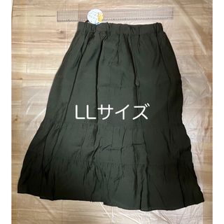 かろやか　スカート　ＬＬ　未使用(ロングスカート)