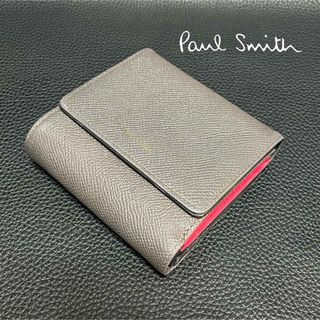 ポールスミス(Paul Smith)の◆Paul Smith ポールスミス◆グレー財布  二つ折り財布(財布)