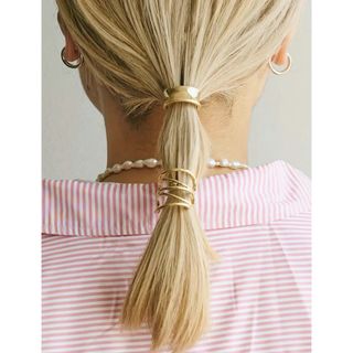 メタルカフ ヘアクリップ【新品】(バレッタ/ヘアクリップ)