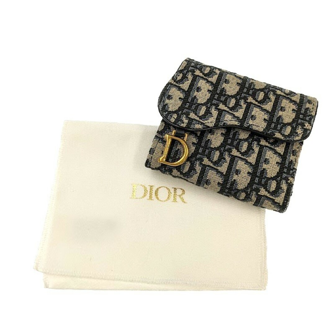 Christian Dior(クリスチャンディオール)のChristian Dior　クリスチャンディオール　サドル ロータスウォレット　S5652CTZQ_M928 レディースのファッション小物(財布)の商品写真