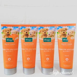 クナイプ(Kneipp)の新品★クナイプ さらさらタイプ ハンドクリーム ネロリの香り 75mL×4本(ハンドクリーム)