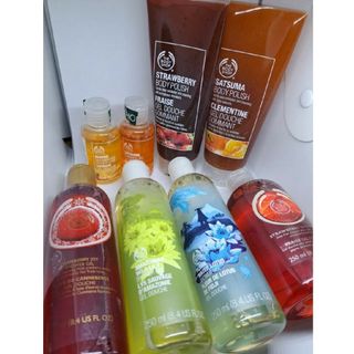 THE BODY SHOP シャワージェルとスクラブのセット