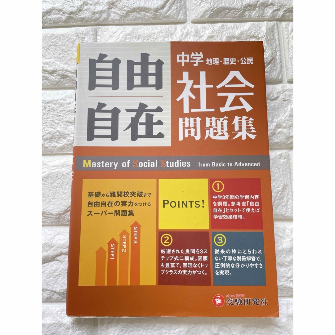 中学自由自在問題集 社会 基礎から難関校突破まで自由自在の実力をつけるスーパー… エンタメ/ホビーの本(語学/参考書)の商品写真