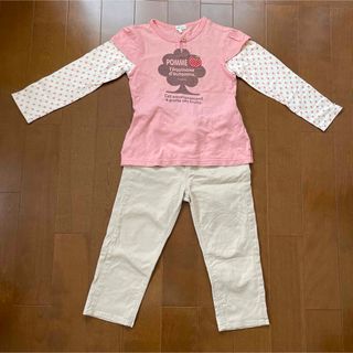 3can4on ＴシャツとUNIQLO KIDS  ズボン　130センチ