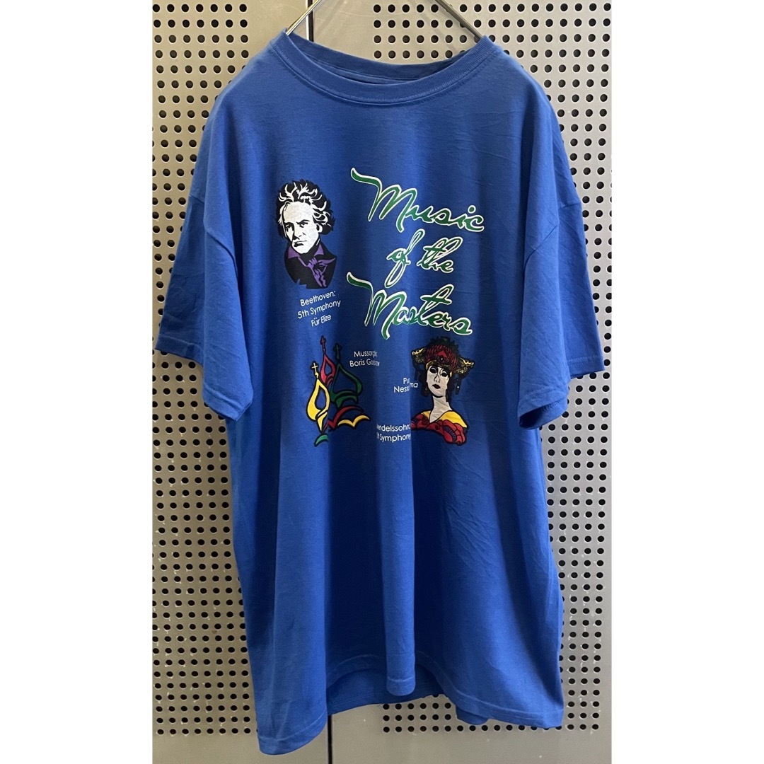 古着　ヴィンテージ　Tシャツ　プリントTシャツ　ビックサイズ　個性派 メンズのトップス(Tシャツ/カットソー(半袖/袖なし))の商品写真