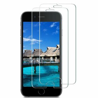 【2022最新】iPhone8plus 用 ガラスフィルム iPhone7plu(その他)