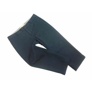 バナナリパブリック(Banana Republic)のバナナリパブリック クロップド パンツ size4/紺 ■◇ レディース(クロップドパンツ)