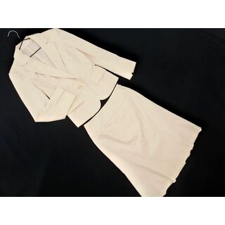 anySiS - any SiS エニィスィス セットアップ ジャケット スカート スーツ size1/オフホワイト ■◇ レディース