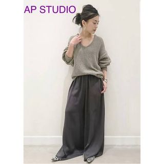 エーピーストゥディオ(AP STUDIO)のAP STUDIO ニット トップス ドゥーズィエムクラス好きに◎(ニット/セーター)