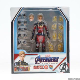 マーベル(MARVEL)のマフェックス No.163 MAFEX CAPTAIN MARVEL(Endgame Ver.)(キャプテンマーベル エンドゲームバージョン) アベンジャーズ/エンドゲーム 完成品 可動フィギュア メディコム・トイ(アメコミ)