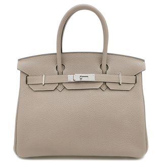 エルメス(Hermes)のエルメス HERMES ハンドバッグ バーキン30 トゴ トゥルティールグレー シルバー金具 □N刻印 【箱】【中古】(ハンドバッグ)