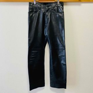 コムサデモード(COMME CA DU MODE)の美品 90年代ビンテージ　コムサデモード　羊革　シープスキン　レザー　パンツ(その他)