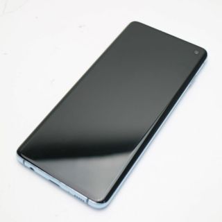 ギャラクシー(Galaxy)の良品中古 SCV41 Galaxy S10 プリズムブルー  SIMロック解除済み M666(スマートフォン本体)