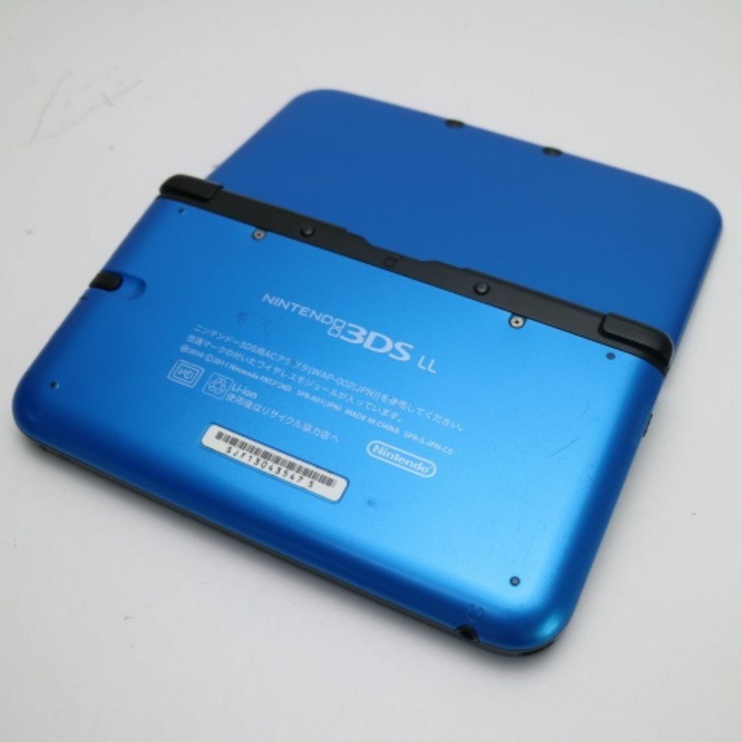 ニンテンドー3DS(ニンテンドー3DS)のニンテンドー3DS LL ブルー  M666 エンタメ/ホビーのゲームソフト/ゲーム機本体(携帯用ゲーム機本体)の商品写真