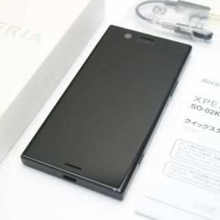 エクスペリア(Xperia)のSO-02K ブラック 本体 白ロム  SIMロック解除済み M666(スマートフォン本体)