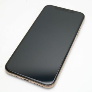 アイフォーン(iPhone)の新品同様 SIMフリー iPhoneXS 256GB ゴールド 白ロム  M666(スマートフォン本体)