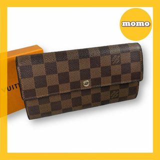 ルイヴィトン(LOUIS VUITTON)のルイヴィトン ダミエ ポルトフォイユ サラ N61734 財布(財布)