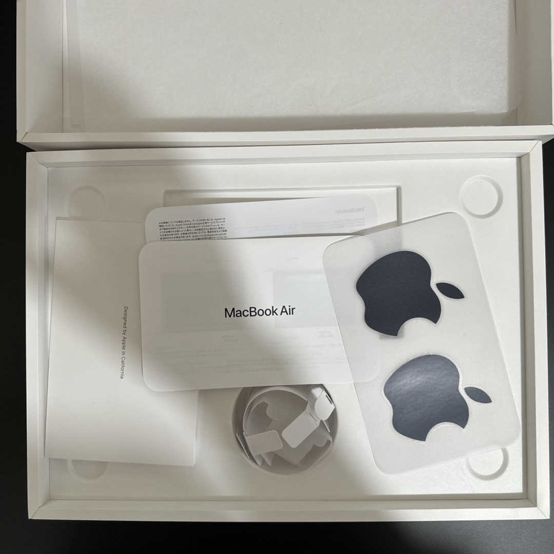 Apple(アップル)の箱のみ mac book air 13 inch M3 ミッドナイト apple スマホ/家電/カメラのPC/タブレット(その他)の商品写真