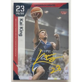 B.LEAGUE BBM カード 2023　キング開　金箔サイン