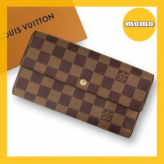 ルイヴィトン(LOUIS VUITTON)の✨美品✨ ルイヴィトン ポルトフォイユ サラ ダミエ 長財布(財布)