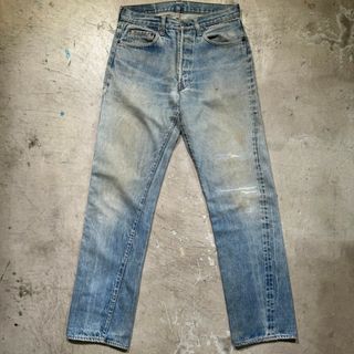 リーバイス(Levi's)の70's Levi's 501 デニム 66後期 実寸W30 リペア有 USA製(デニム/ジーンズ)