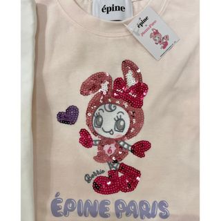 épine - épine×Mezzo piano berrie tee ピンク